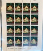 LIECHTENSTEIN Kleinbogen Sammlung 1977-1989 postfrisch - in 4 ETB-Alben