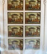 LIECHTENSTEIN Kleinbogen Sammlung 1977-1989 postfrisch - in 4 ETB-Alben