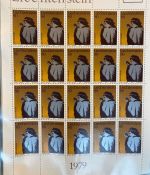 LIECHTENSTEIN Kleinbogen Sammlung 1977-1989 postfrisch - in 4 ETB-Alben