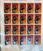 LIECHTENSTEIN Kleinbogen Sammlung 1977-1989 postfrisch - in 4 ETB-Alben