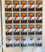 LIECHTENSTEIN Kleinbogen Sammlung 1977-1989 postfrisch - in 4 ETB-Alben