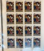 LIECHTENSTEIN Kleinbogen Sammlung 1977-1989 postfrisch - in 4 ETB-Alben