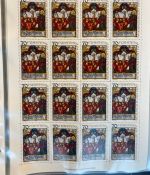 LIECHTENSTEIN Kleinbogen Sammlung 1977-1989 postfrisch - in 4 ETB-Alben