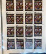 LIECHTENSTEIN Kleinbogen Sammlung 1977-1989 postfrisch - in 4 ETB-Alben