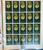 LIECHTENSTEIN Kleinbogen Sammlung 1977-1989 postfrisch - in 4 ETB-Alben