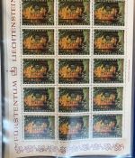 LIECHTENSTEIN Kleinbogen Sammlung 1977-1989 postfrisch - in 4 ETB-Alben