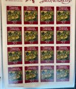 LIECHTENSTEIN Kleinbogen Sammlung 1977-1989 postfrisch - in 4 ETB-Alben