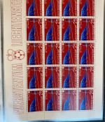 LIECHTENSTEIN Kleinbogen Sammlung 1977-1989 postfrisch - in 4 ETB-Alben