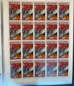 LIECHTENSTEIN Kleinbogen Sammlung 1977-1989 postfrisch - in 4 ETB-Alben