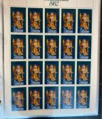 LIECHTENSTEIN Kleinbogen Sammlung 1977-1989 postfrisch - in 4 ETB-Alben