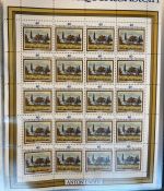 LIECHTENSTEIN Kleinbogen Sammlung 1977-1989 postfrisch - in 4 ETB-Alben
