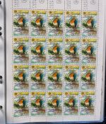 LIECHTENSTEIN Kleinbogen Sammlung 1977-1989 postfrisch - in 4 ETB-Alben