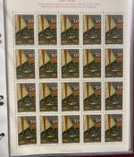LIECHTENSTEIN Kleinbogen Sammlung 1977-1989 postfrisch - in 4 ETB-Alben