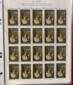 LIECHTENSTEIN Kleinbogen Sammlung 1977-1989 postfrisch - in 4 ETB-Alben