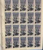 LIECHTENSTEIN Kleinbogen Sammlung 1977-1989 postfrisch - in 4 ETB-Alben
