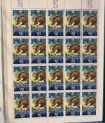 LIECHTENSTEIN Kleinbogen Sammlung 1977-1989 postfrisch - in 4 ETB-Alben