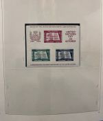 UNO New York 1951-2001 postfrische Sammlung komplett auf SAFE Vordruck
