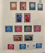 UNO New York 1951-2001 postfrische Sammlung komplett auf SAFE Vordruck