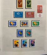 UNO New York 1951-2001 postfrische Sammlung komplett auf SAFE Vordruck
