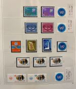 UNO New York 1951-2001 postfrische Sammlung komplett auf SAFE Vordruck