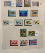 UNO New York 1951-2001 postfrische Sammlung komplett auf SAFE Vordruck