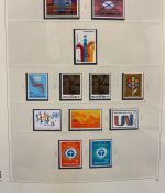 UNO New York 1951-2001 postfrische Sammlung komplett auf SAFE Vordruck