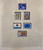 UNO New York 1951-2001 postfrische Sammlung komplett auf SAFE Vordruck