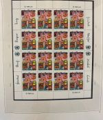 UNO New York 1951-2001 postfrische Sammlung komplett auf SAFE Vordruck