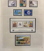 UNO New York 1951-2001 postfrische Sammlung komplett auf SAFE Vordruck