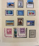 UNO New York 1951-2001 postfrische Sammlung komplett auf SAFE Vordruck