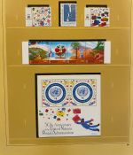 UNO New York 1951-2001 postfrische Sammlung komplett auf SAFE Vordruck