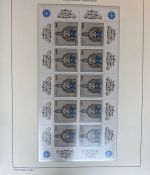 Bund Zehnerbogen Sammlung 1994-1998 postfrisch - über 220 Bogen!