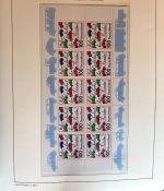 Bund Zehnerbogen Sammlung 1994-1998 postfrisch - über 220 Bogen!