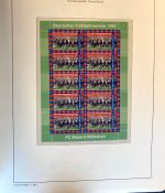 Bund Zehnerbogen Sammlung 1994-1998 postfrisch - über 220 Bogen!