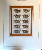 Bund Zehnerbogen Sammlung 1994-1998 postfrisch - über 220 Bogen!