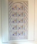 Bund Zehnerbogen Sammlung 1994-1998 postfrisch - über 220 Bogen!