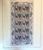 Bund Zehnerbogen Sammlung 1994-1998 postfrisch - über 220 Bogen!