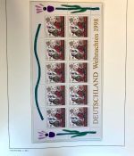 Bund Zehnerbogen Sammlung 1994-1998 postfrisch - über 220 Bogen!
