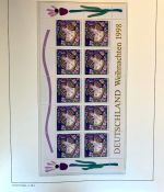 Bund Zehnerbogen Sammlung 1994-1998 postfrisch - über 220 Bogen!