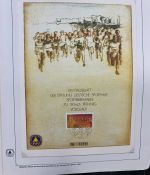 Olympische Spiele 1980 - postfrische Motivsammlung - in zwei KABE Klemmbindern