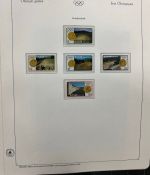Olympische Spiele 1980 - postfrische Motivsammlung - in zwei KABE Klemmbindern