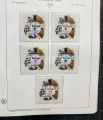 Olympische Spiele 1980 - postfrische Motivsammlung - in zwei KABE Klemmbindern