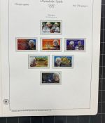 Olympische Spiele 1980 - postfrische Motivsammlung - in zwei KABE Klemmbindern