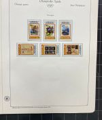 Olympische Spiele 1980 - postfrische Motivsammlung - in zwei KABE Klemmbindern
