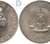 DDR 10 Mark 1966 - Karl Friedrich Schinkel - stempelglanz - J.1517