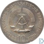 DDR 10 Mark 1966 - Karl Friedrich Schinkel - stempelglanz - J.1517