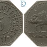 Notgeld Deutschland, Eberbach, 5 Pfennig 1917 - ERHALTUNG!