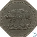 Notgeld Deutschland, Eberbach, 5 Pfennig 1917 - ERHALTUNG!