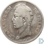 Frankreich 5 Francs 1828 W Lille - Charles X 1827-1830