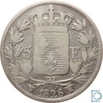 Frankreich 5 Francs 1828 W Lille - Charles X 1827-1830
